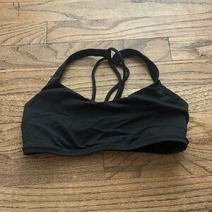 Lululemon black sports bra
